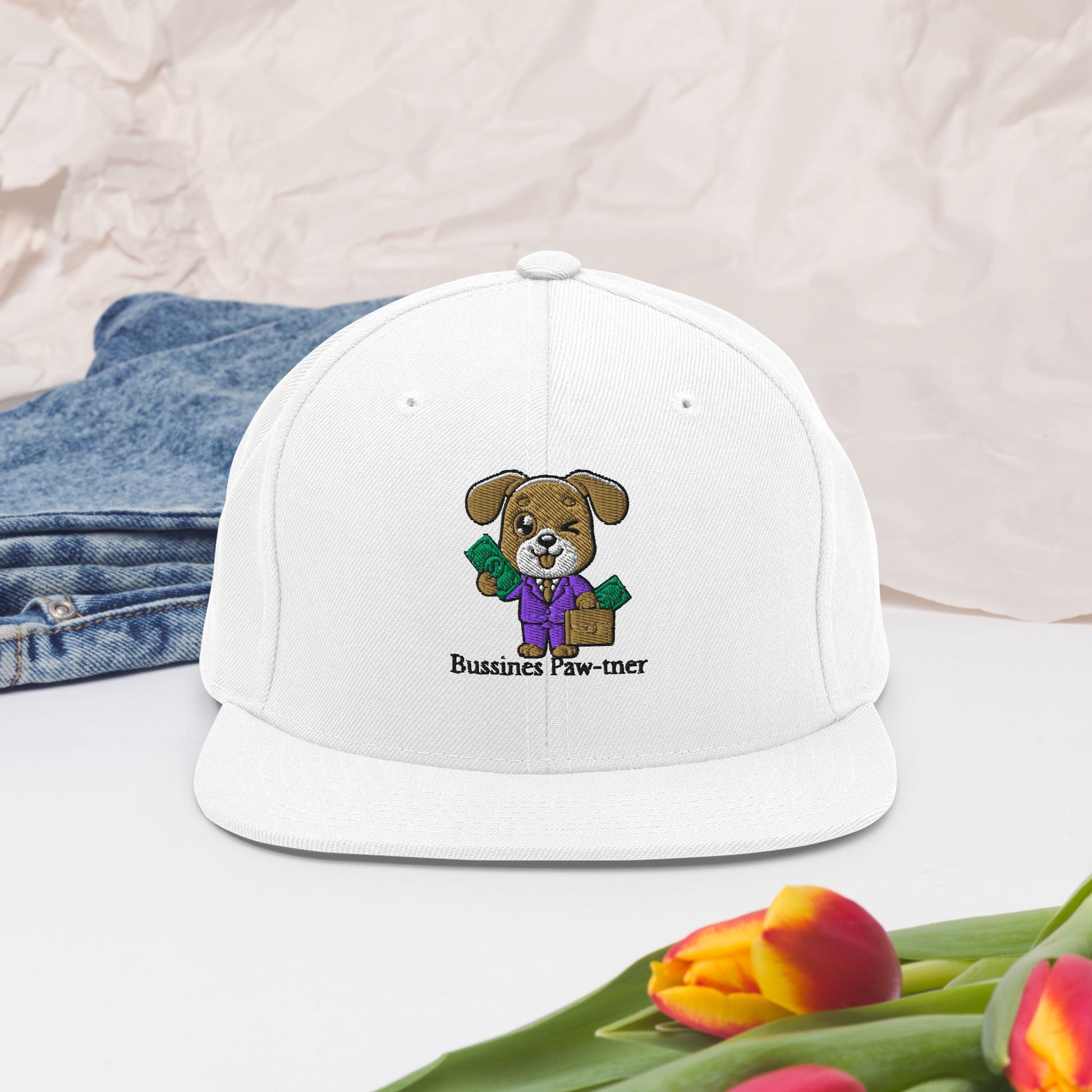 Boss Dog — Czapka dla Psich Biznesmenów - Hat dla miłośników psów - HauHau Style