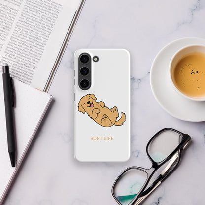 Etui Samsung Golden Retriever Soft Life HauHau Style