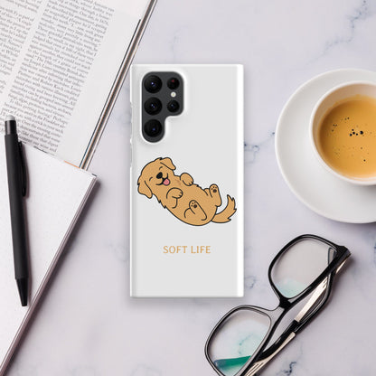 Etui Samsung Golden Retriever Soft Life HauHau Style