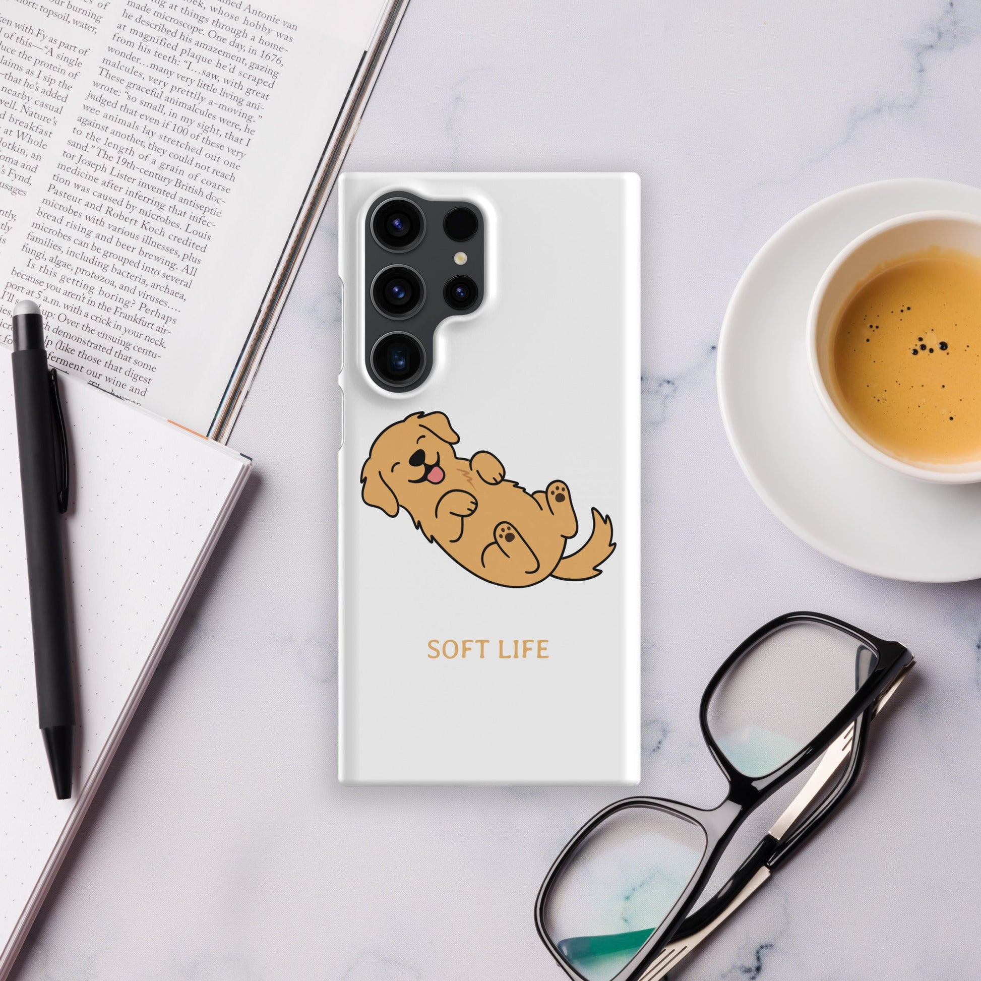 Etui Samsung Golden Retriever Soft Life HauHau Style