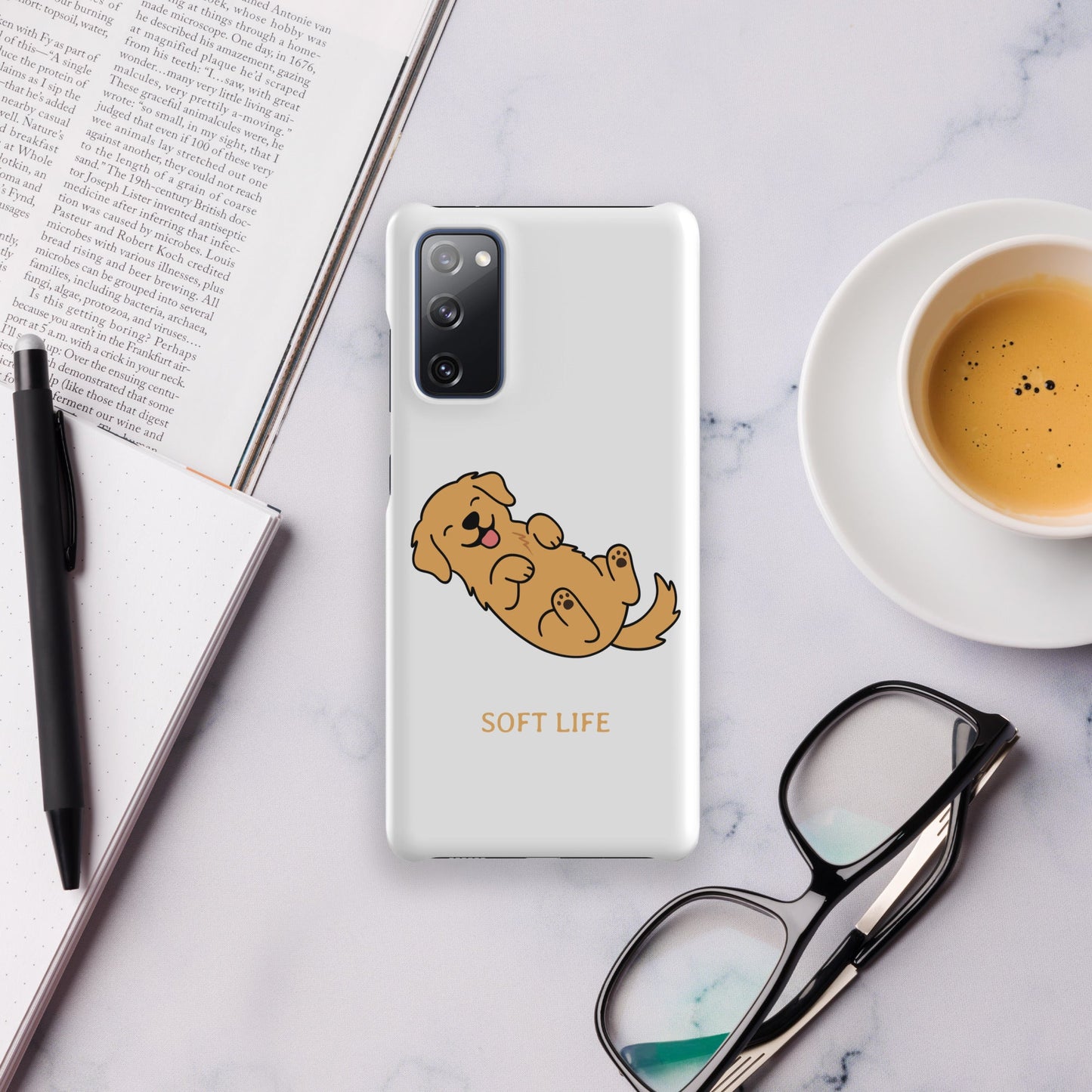 Etui Samsung Golden Retriever Soft Life HauHau Style