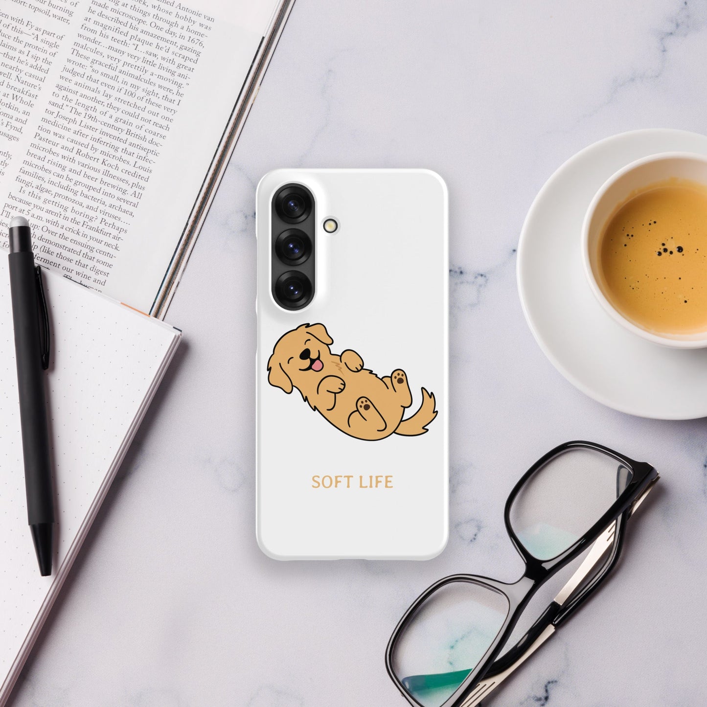 Etui Samsung Golden Retriever Soft Life HauHau Style