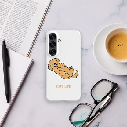 Etui Samsung Golden Retriever Soft Life HauHau Style