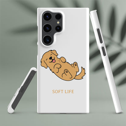 Etui Samsung Golden Retriever Soft Life HauHau Style
