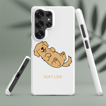 Etui Samsung Golden Retriever Soft Life HauHau Style