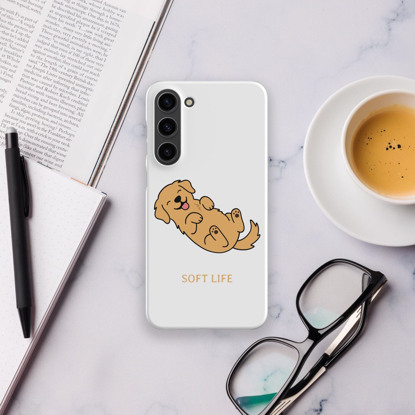 Etui Samsung Golden Retriever Soft Life HauHau Style