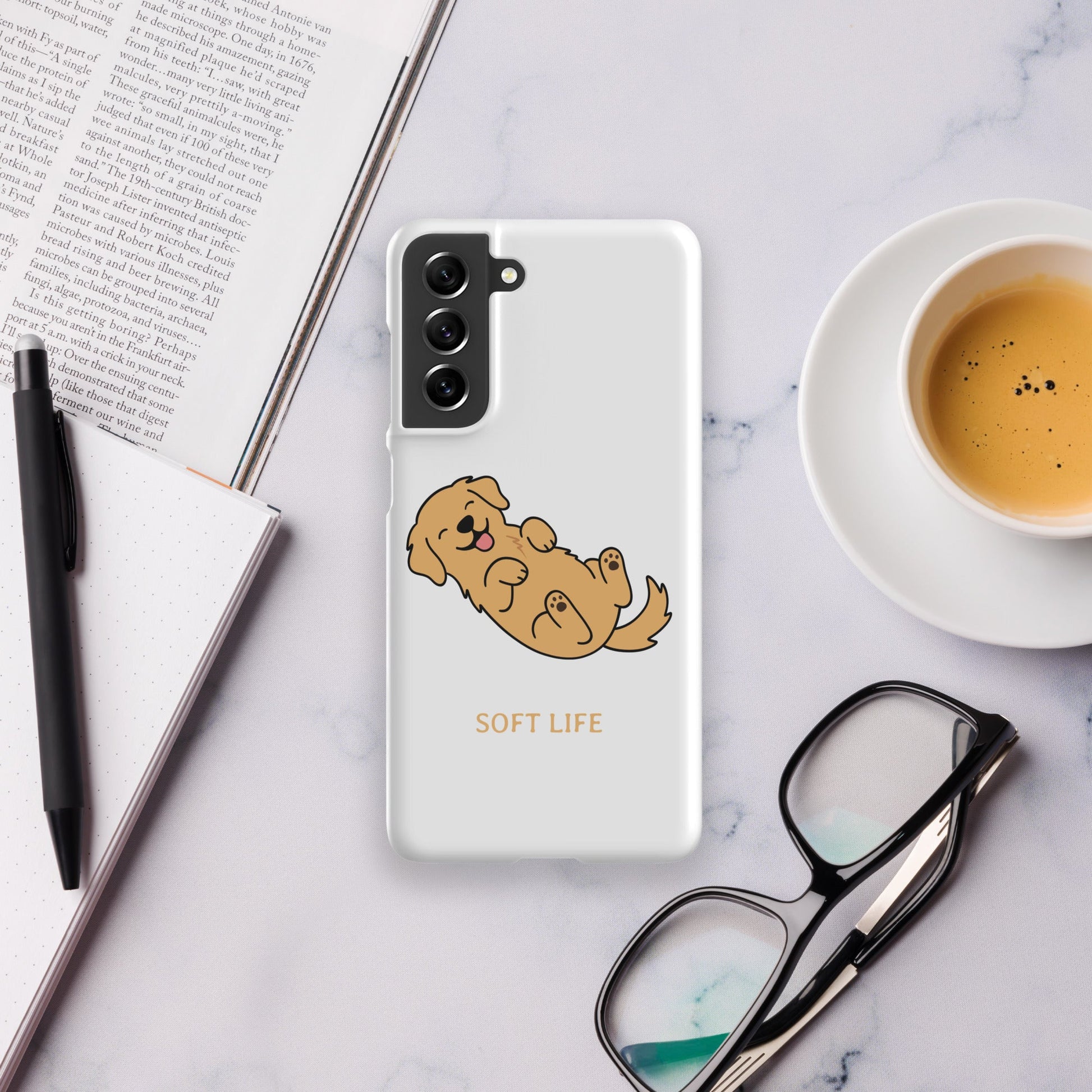 Etui Samsung Golden Retriever Soft Life HauHau Style
