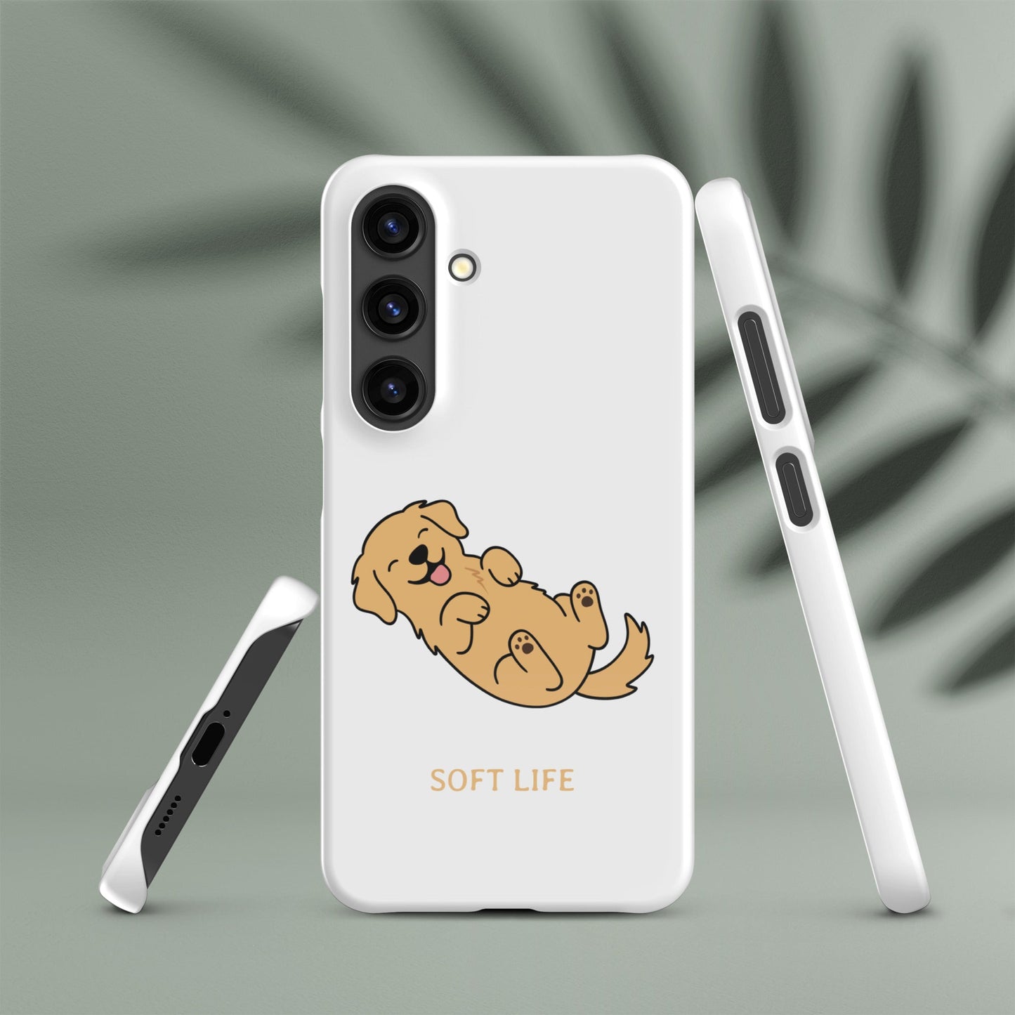 Etui Soft Life — Golden Retriever | Samsung Galaxy S23/S24 - Phone Case dla miłośników psów - HauHau Style