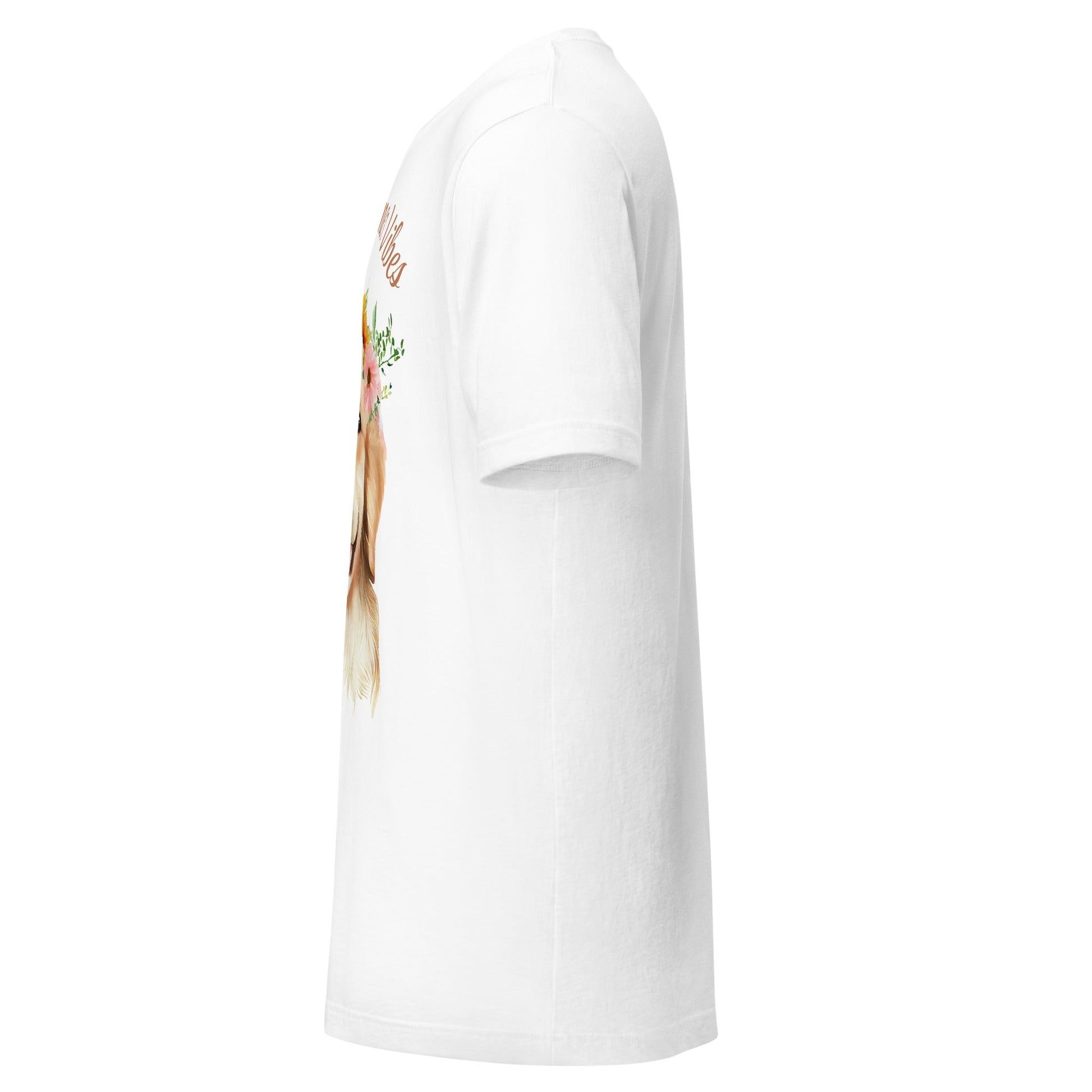 Golden Summer Vibes — Letnia Koszulka z Golden Retrieverem - T-Shirt dla miłośników psów - HauHau Style