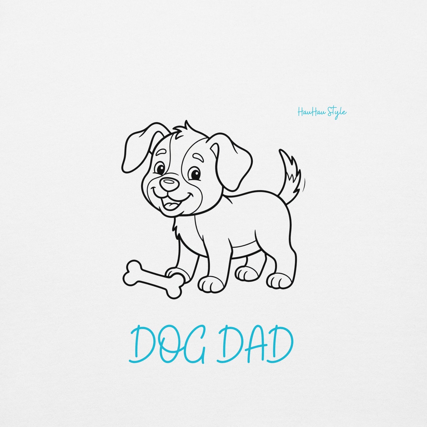 HauHau Style – Dog Dad Bluza - dla miłośników psów - HauHau Style
