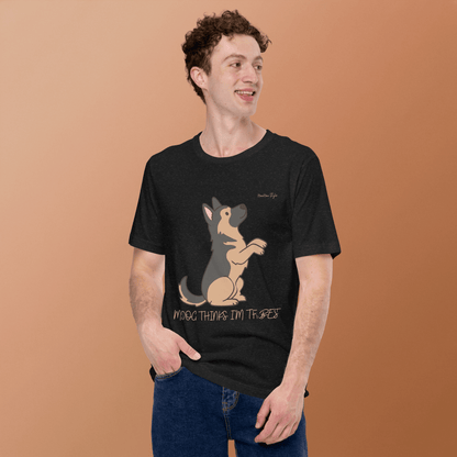 HauHau Style – Koszulka Najlepszy Człowiek - T-Shirt dla miłośników psów - HauHau Style