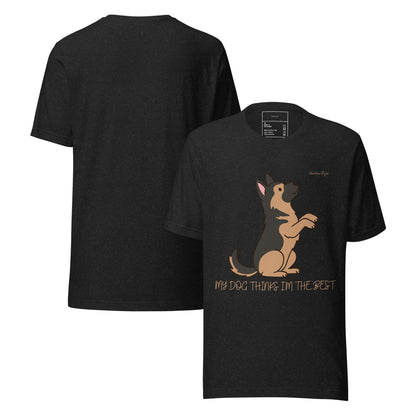 HauHau Style – Koszulka Najlepszy Człowiek - T-Shirt dla miłośników psów - HauHau Style