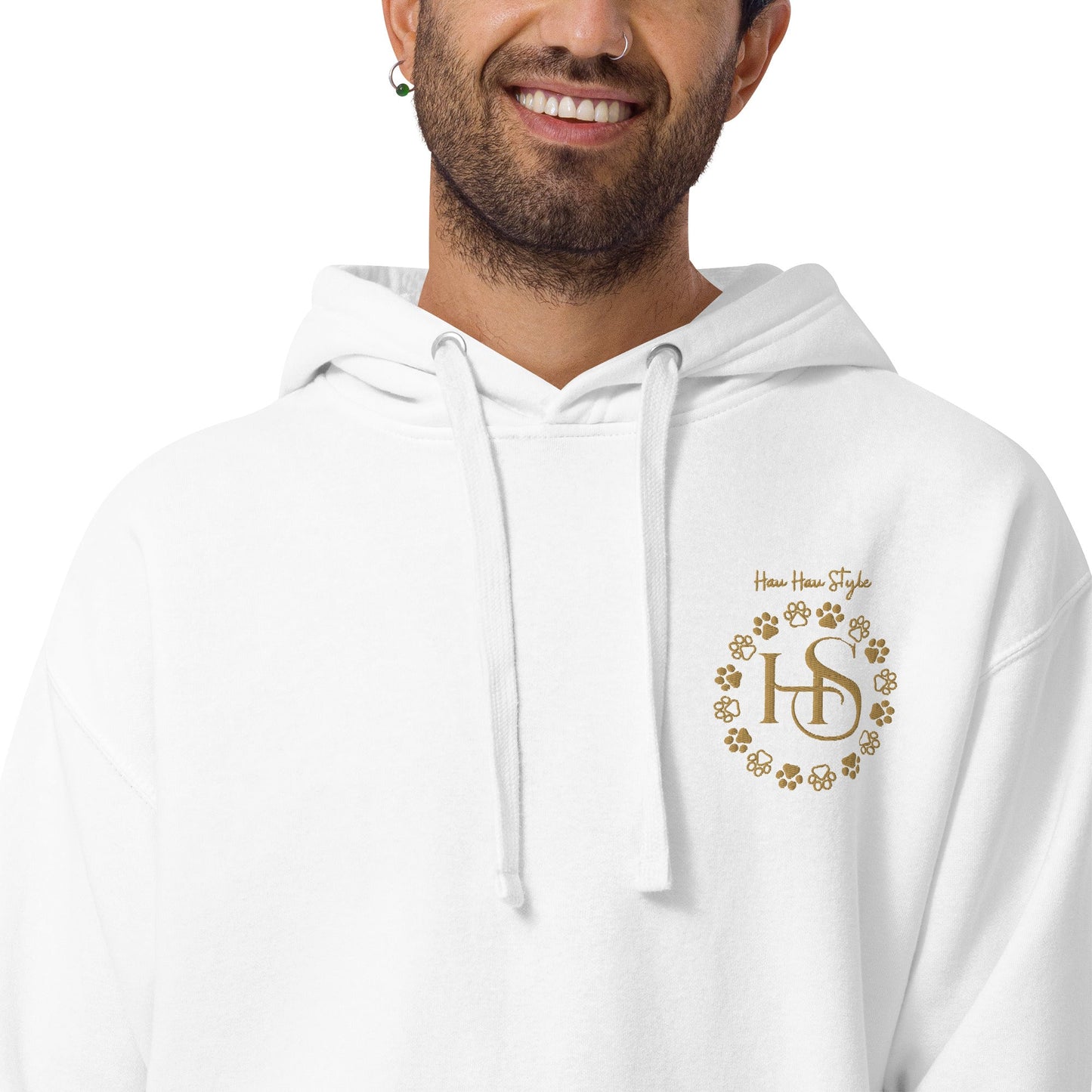 HauHau Style – Logo Bluza Haft - dla miłośników psów - HauHau Style