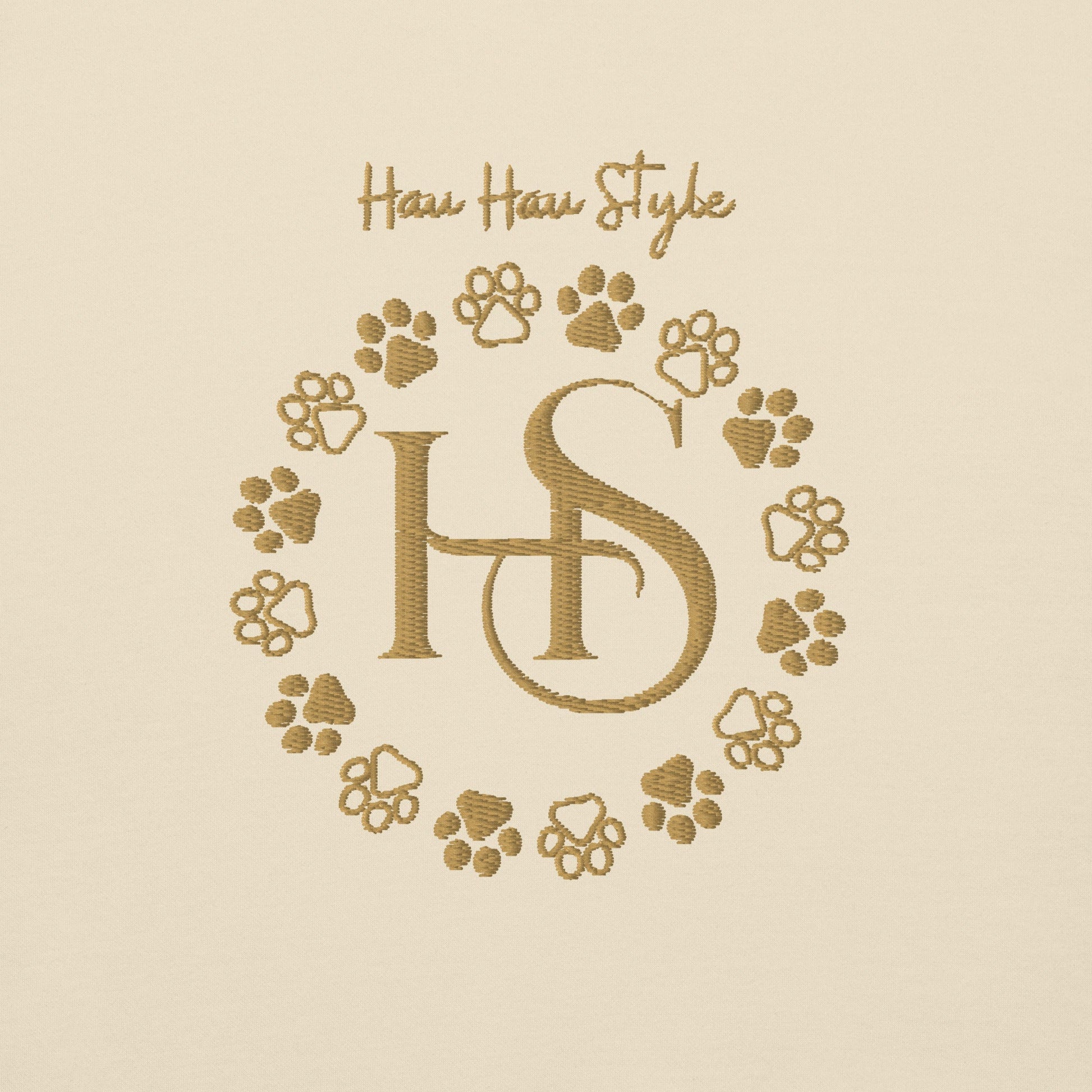 HauHau Style – Logo Bluza Haft - dla miłośników psów - HauHau Style