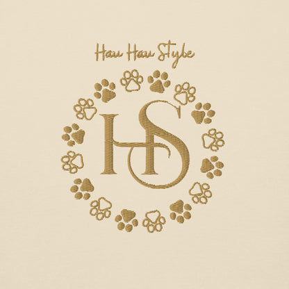 HauHau Style – Logo Bluza Haft - dla miłośników psów - HauHau Style