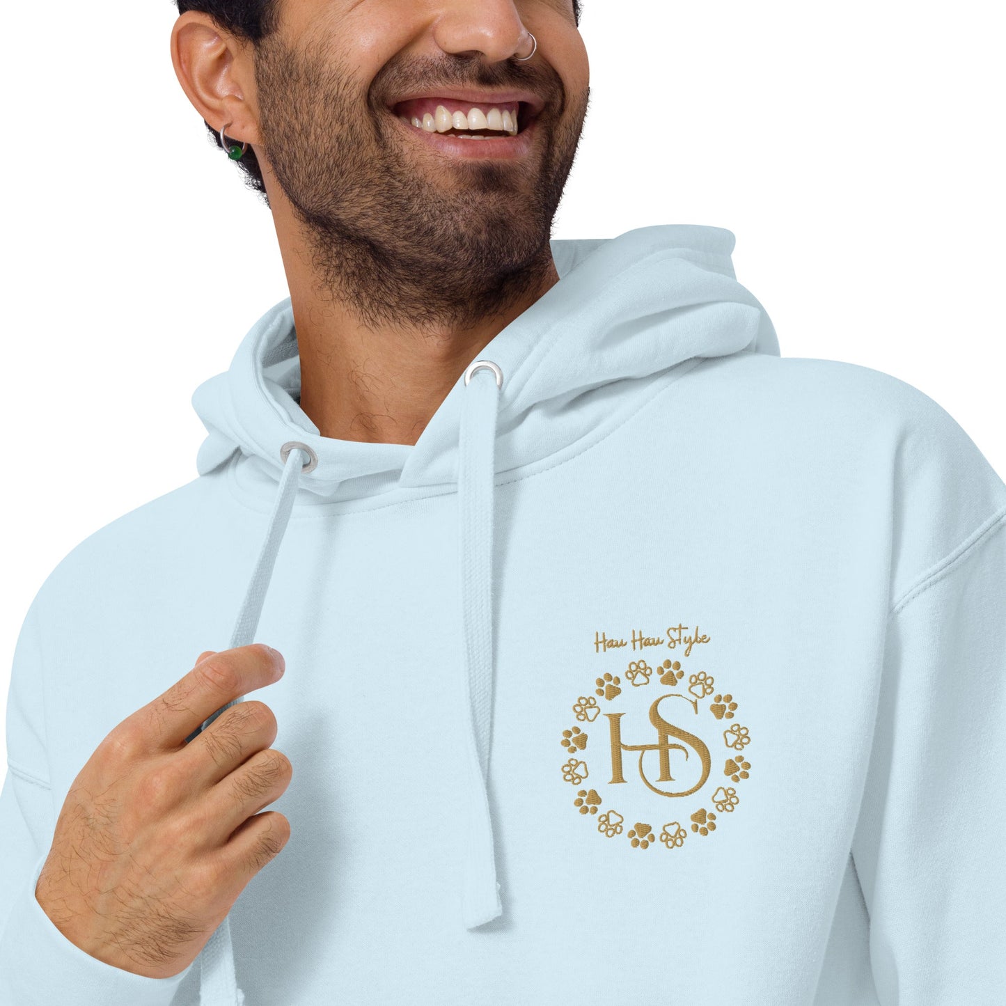 HauHau Style – Logo Bluza Haft - dla miłośników psów - HauHau Style