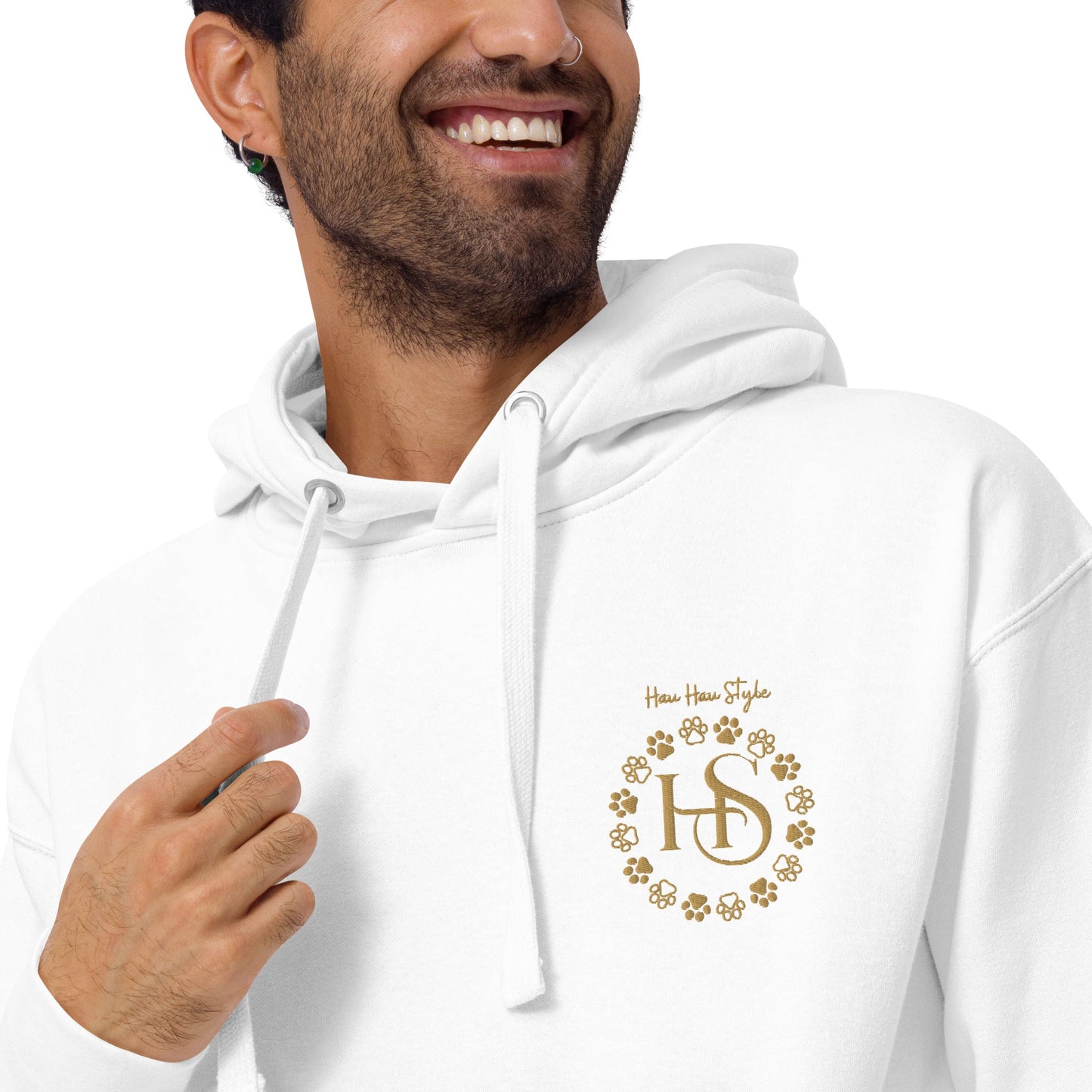 HauHau Style – Logo Bluza Haft - dla miłośników psów - HauHau Style
