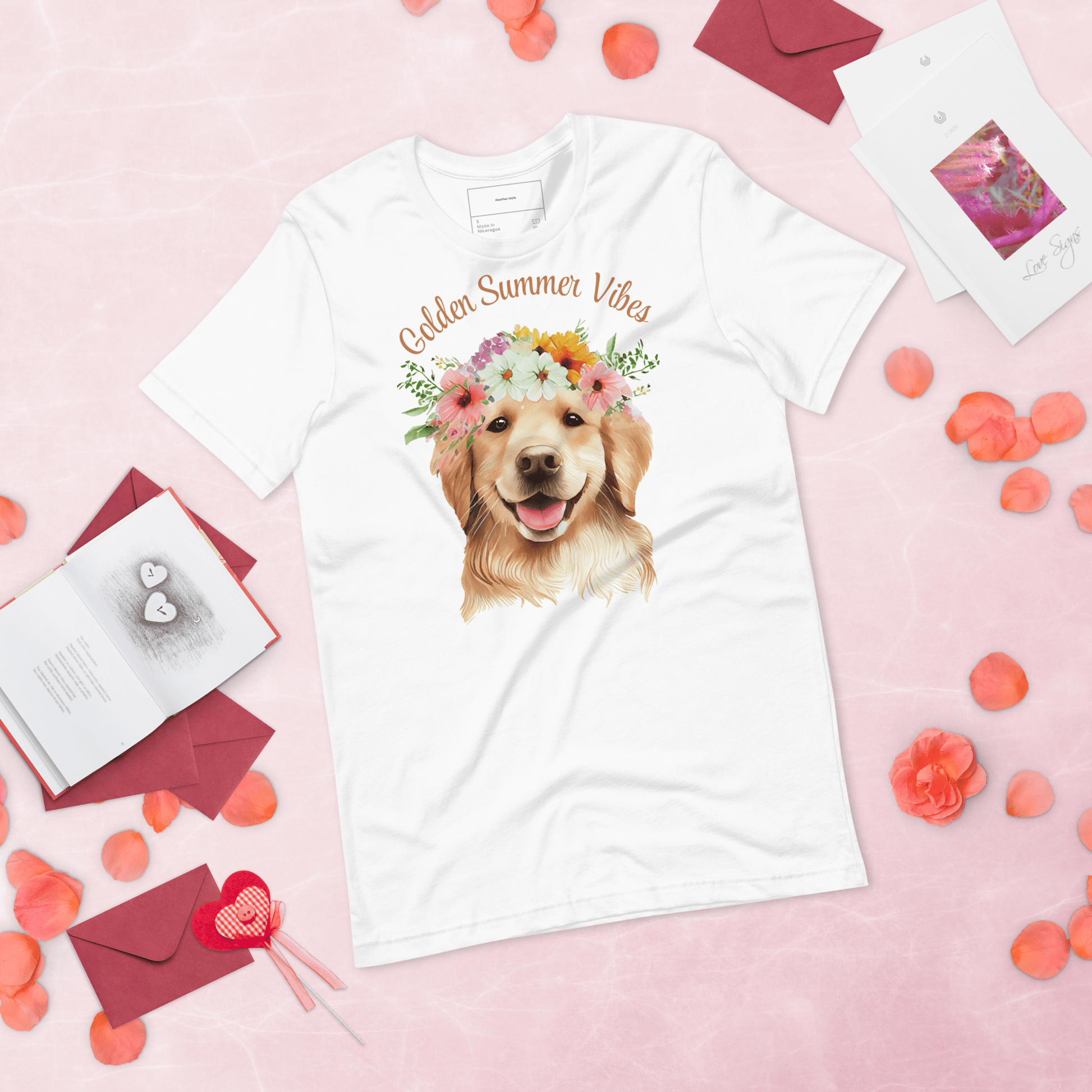 koszulka golden retriever