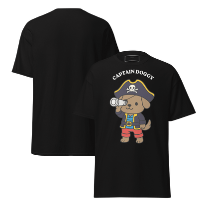 Koszulka Kapitan Doggy - T-Shirt dla miłośników psów - HauHau Style