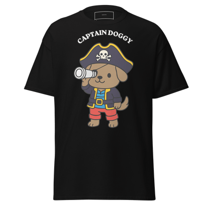 Koszulka Kapitan Doggy - T-Shirt dla miłośników psów - HauHau Style