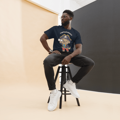 Koszulka Kapitan Doggy - T-Shirt dla miłośników psów - HauHau Style