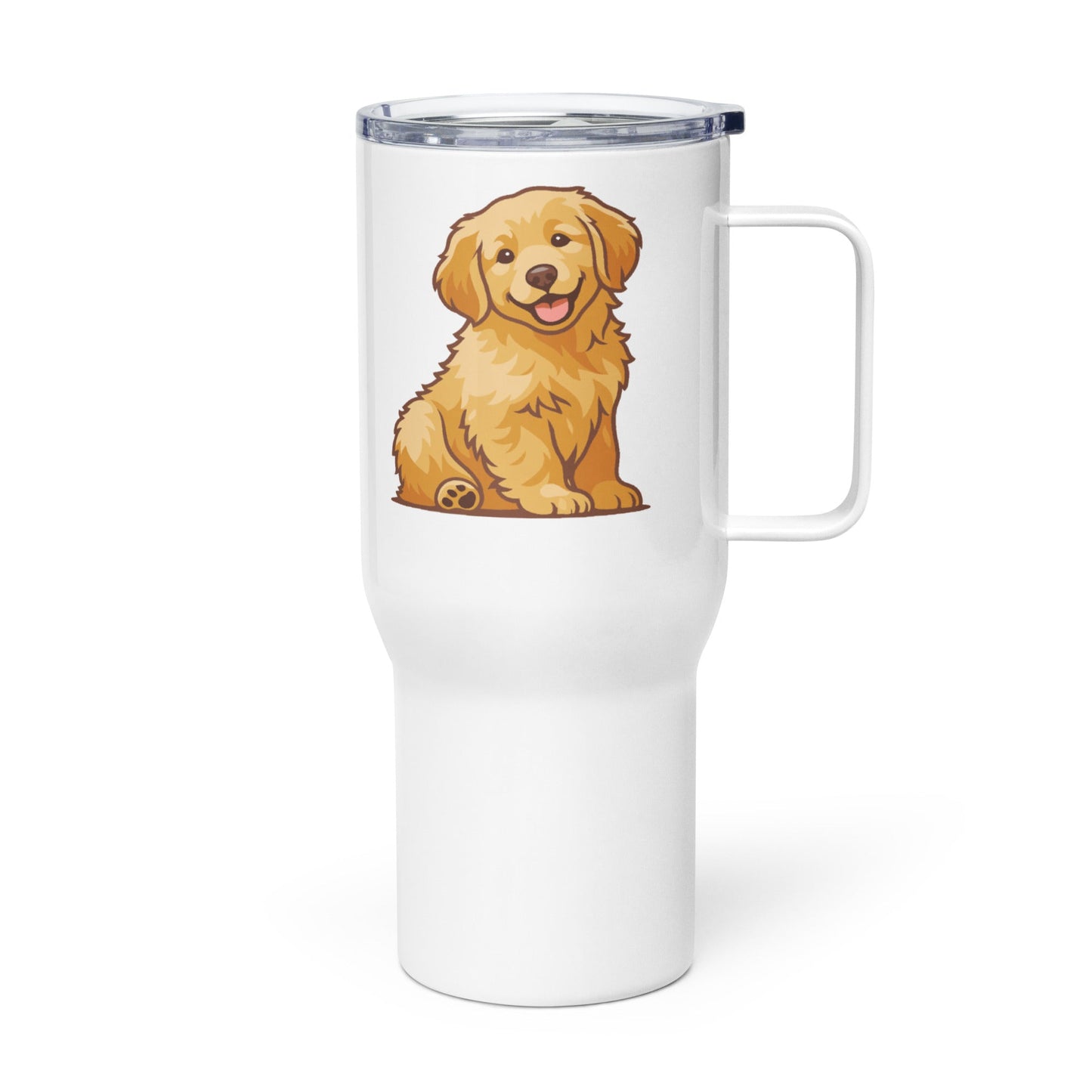 Lato jest Lepsze z Goldenem — Kubek Termiczny dla Miłośników Psów - Mug dla miłośników psów - HauHau Style