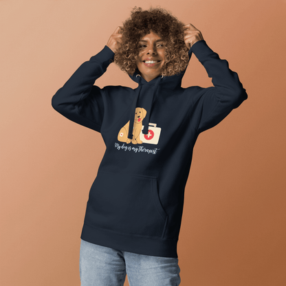 Mój Pies Jest Moim Terapeutą – Bluza - Sweatshirt dla miłośników psów - HauHau Style