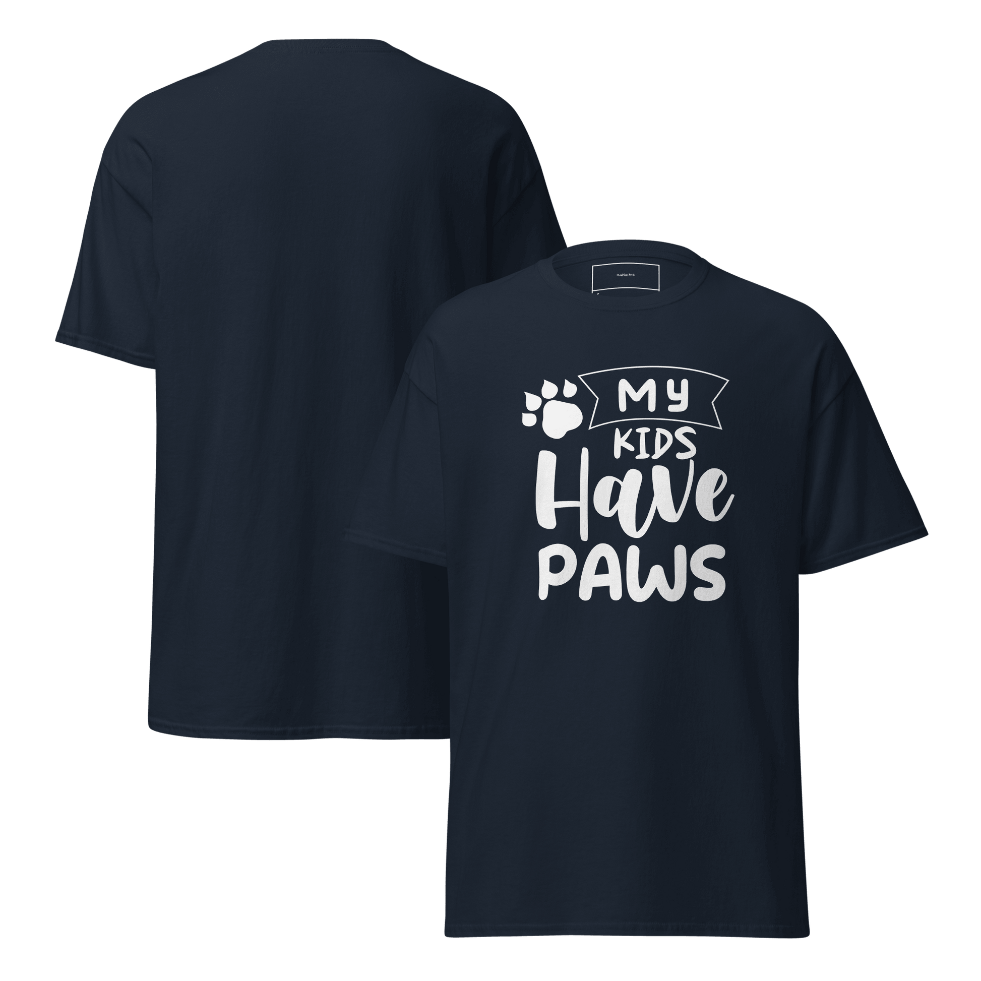 Moje Dzieci Mają Łapy – Koszulka - T-Shirt dla miłośników psów - HauHau Style