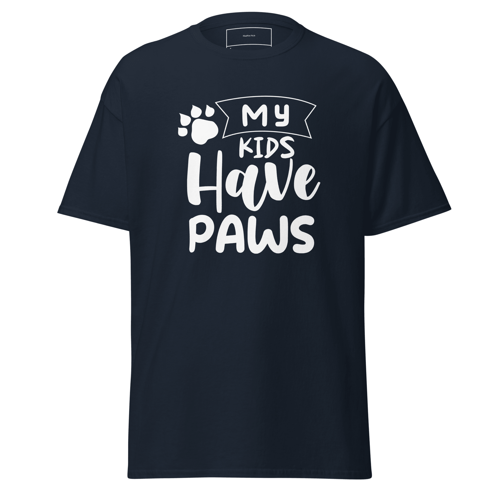 Moje Dzieci Mają Łapy – Koszulka - T-Shirt dla miłośników psów - HauHau Style