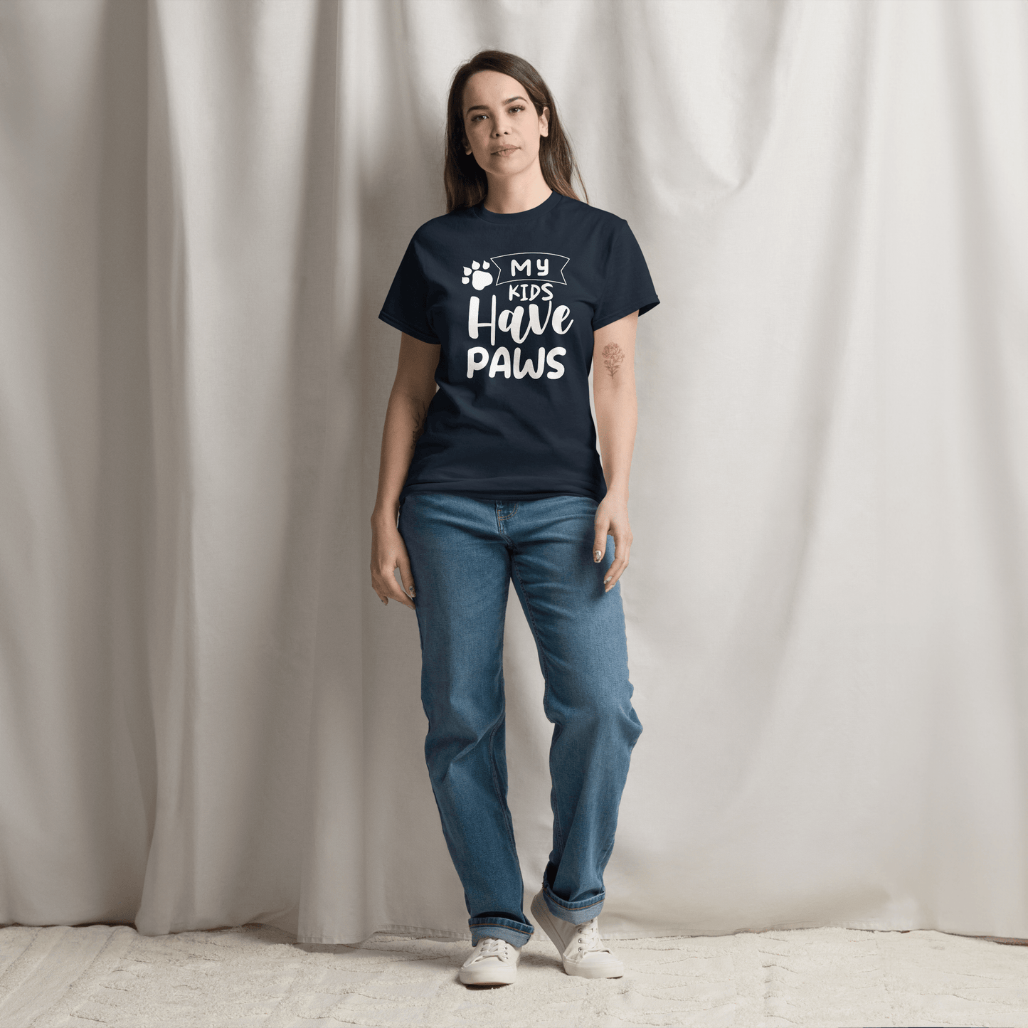 Moje Dzieci Mają Łapy – Koszulka - T-Shirt dla miłośników psów - HauHau Style