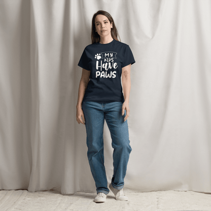 Moje Dzieci Mają Łapy – Koszulka - T-Shirt dla miłośników psów - HauHau Style