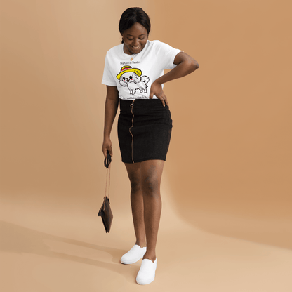 Psia Mama na Wakacjach — Koszulka dla Oddanych Opiekunek - T-Shirt dla miłośników psów - HauHau Style