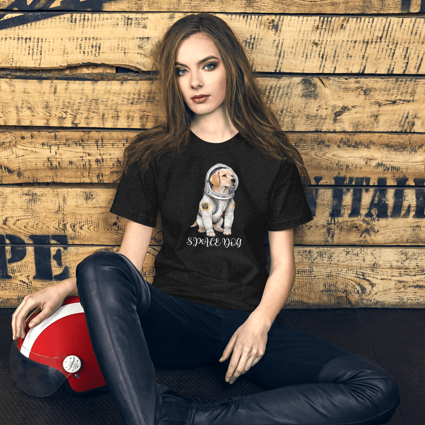 Space Dog – Koszulka - T-Shirt dla miłośników psów - HauHau Style