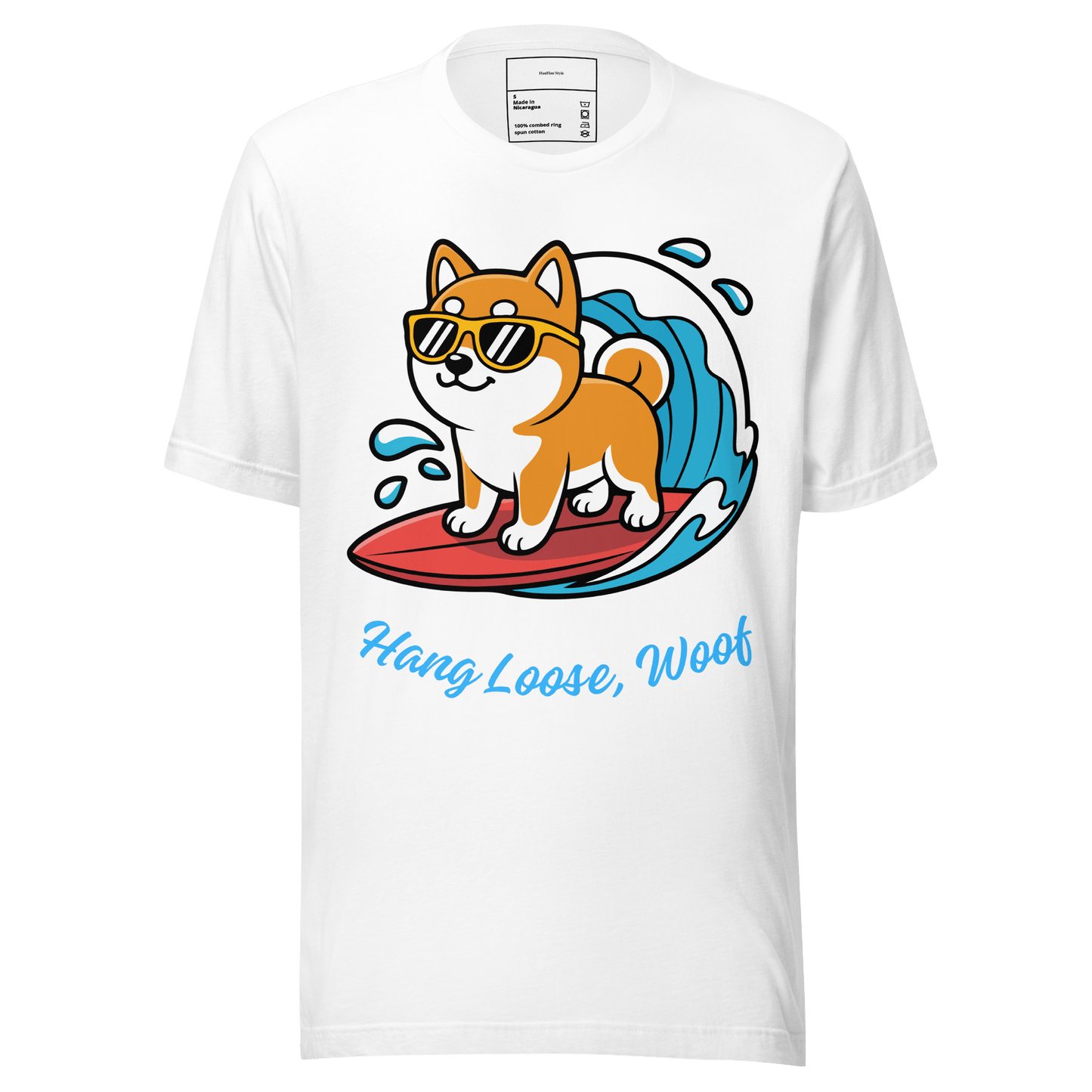 Surf Pup — Koszulka dla Psich Surferów - T-Shirt dla miłośników psów - HauHau Style