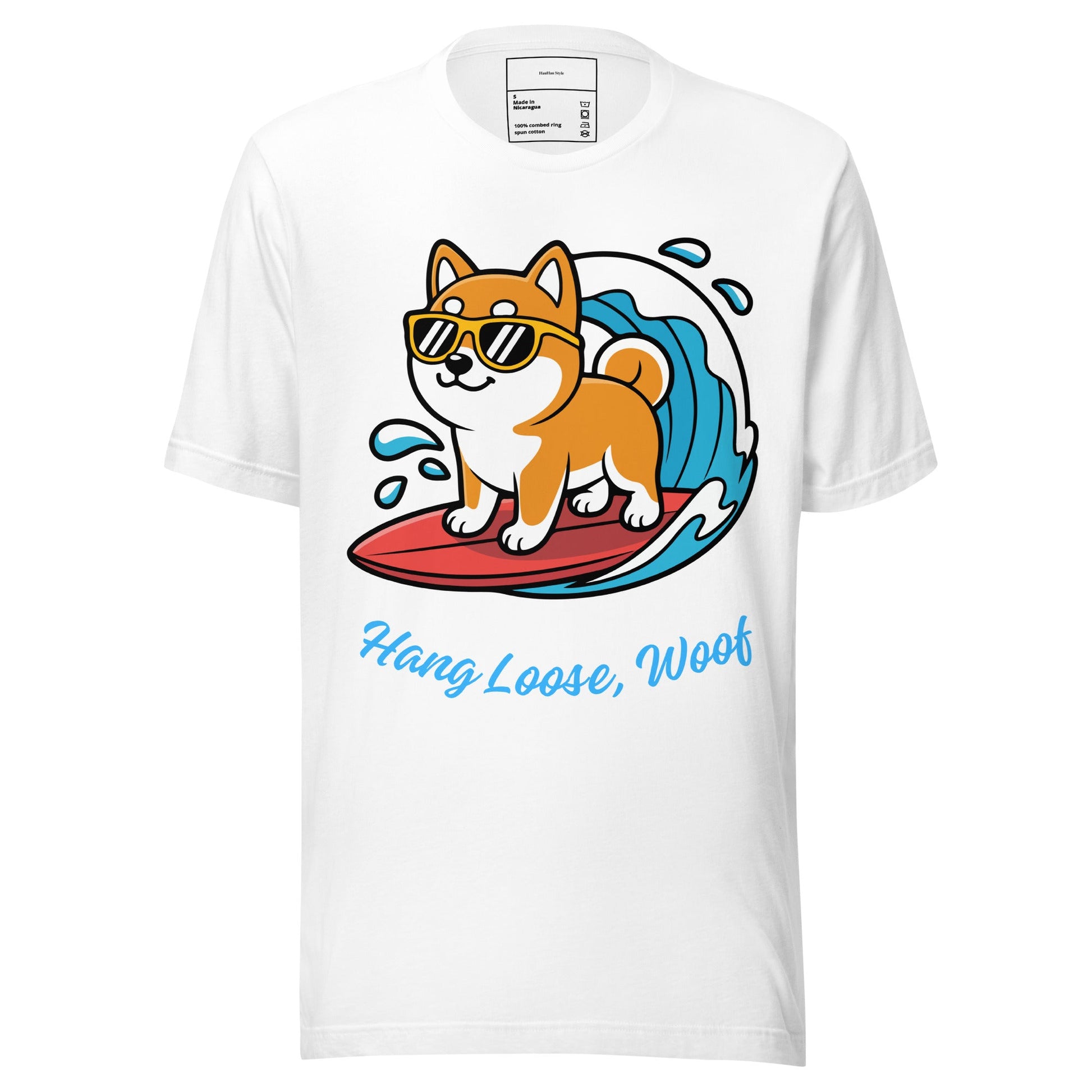 Surf Pup — Koszulka dla Psich Surferów - T-Shirt dla miłośników psów - HauHau Style