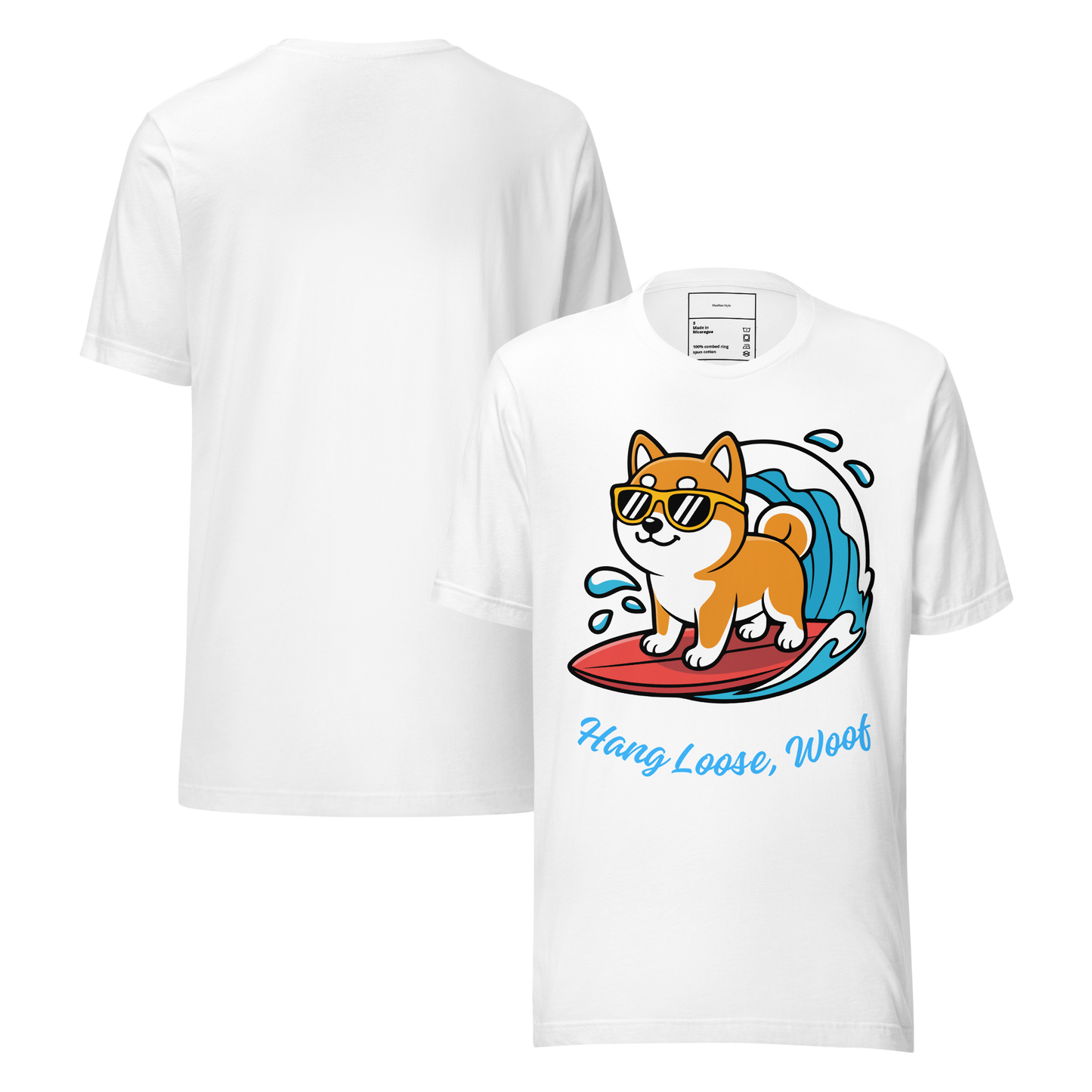 Surf Pup — Koszulka dla Psich Surferów